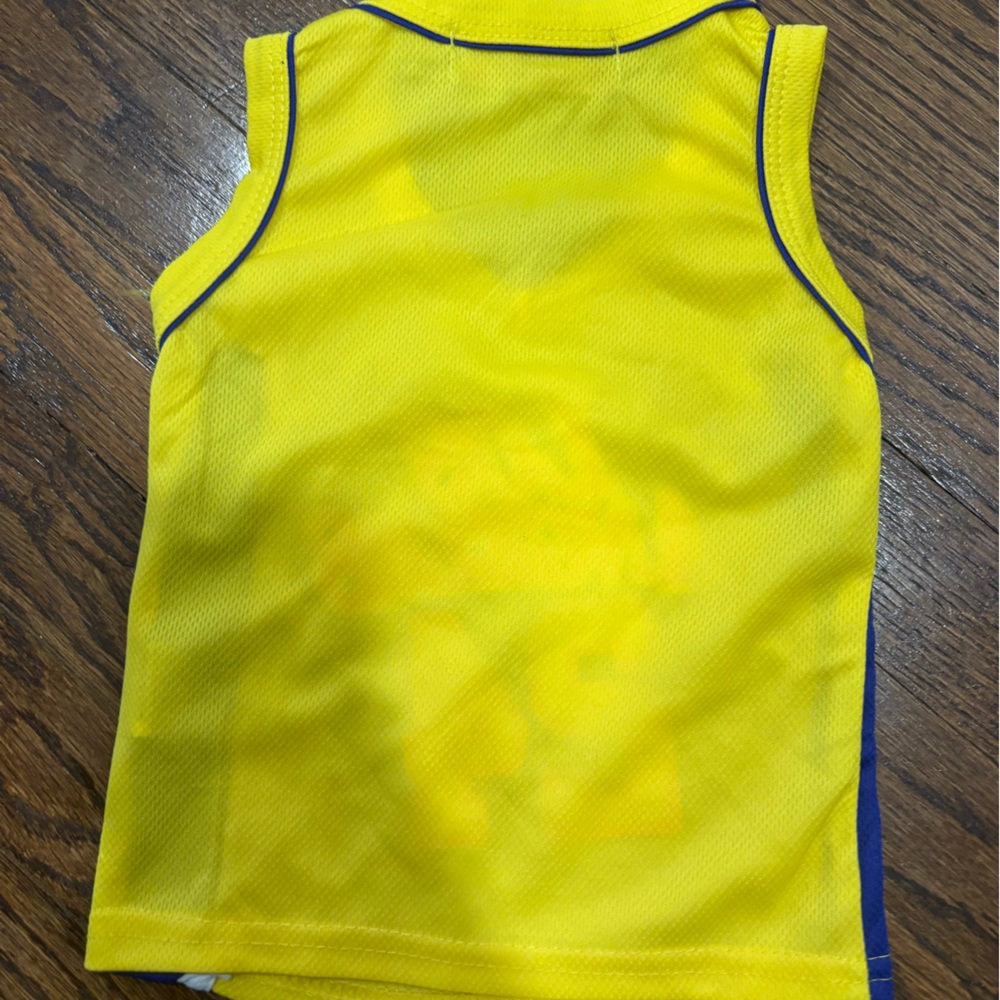 NBA Kids Yellow and Blue Los Angeles Jersey Set - Picture 5 of 5